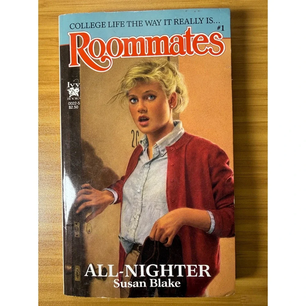 Roommates All Nighter Susan Blake Vintage Teen Paperback Novel #1
